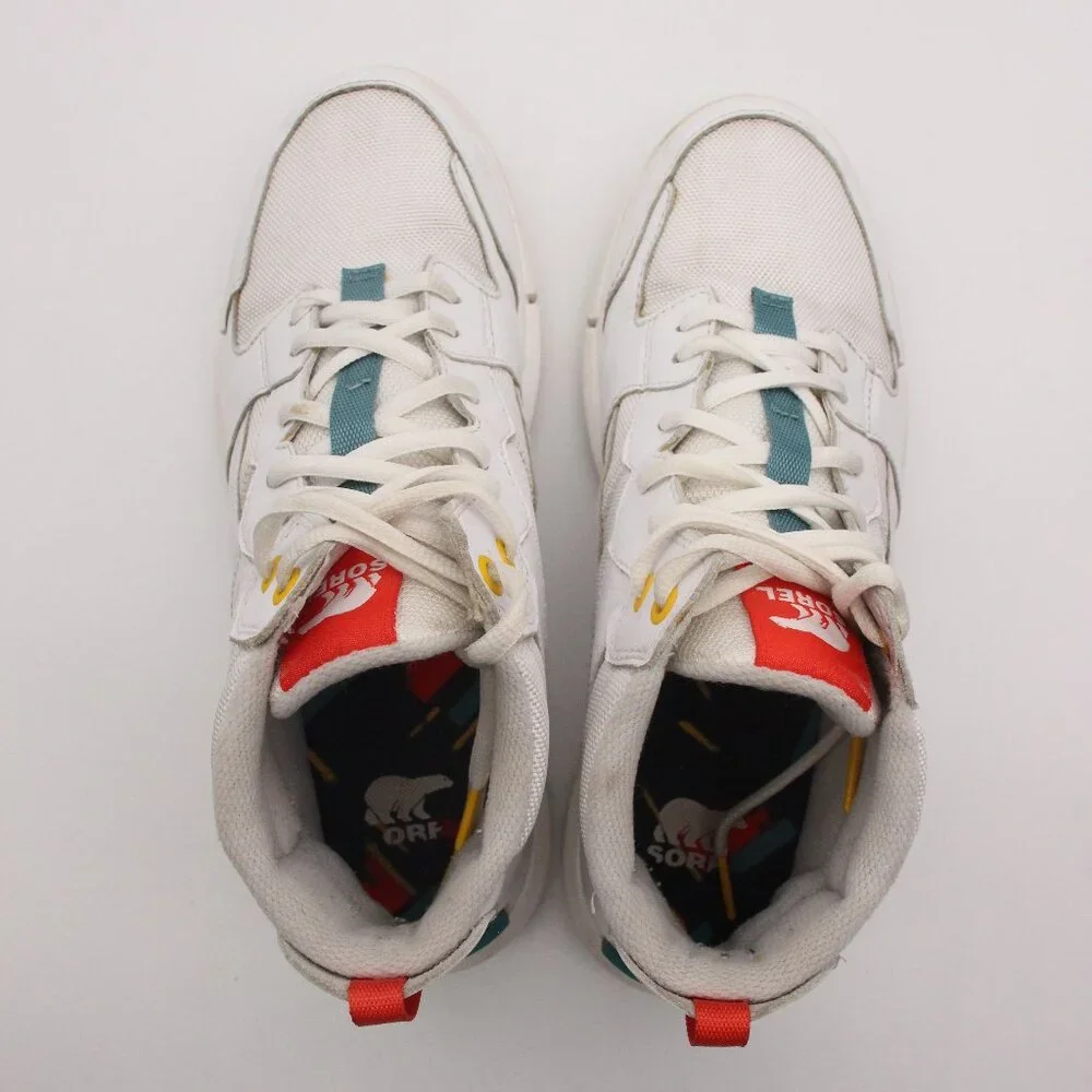 Sorel Explorer II Women's 9.5 Waterproof White Sneakers Mid Sneakers NL4884-100_9